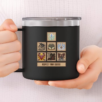 Discover Monster Hunter World 14oz Stainless Steel Tumblers