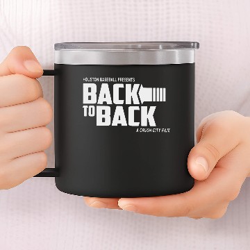 Discover Houston Baseball Back To Back 2018 14oz Stainless Steel Tumblers
