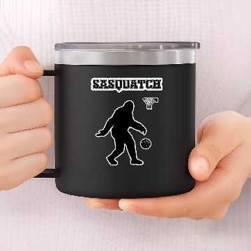 Discover Sasquatch Basket 14oz Stainless Steel Tumblers