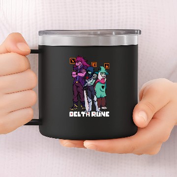 Discover Delta Rune 3D 14oz Stainless Steel Tumblers