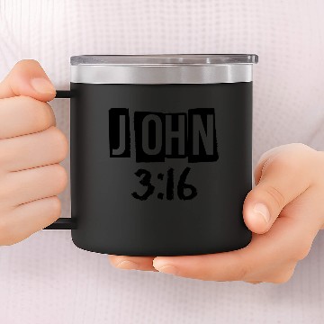 Discover John 3:16 14oz Stainless Steel Tumblers