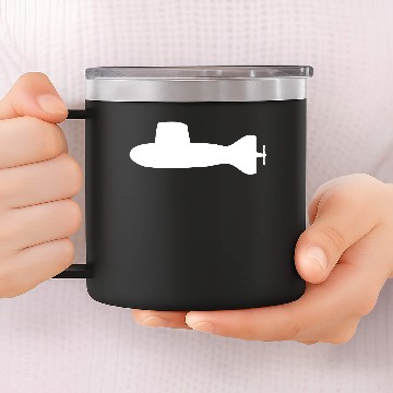 Discover Submarine 14oz Stainless Steel Tumblers