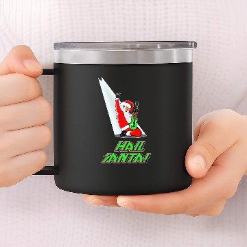 Discover Hail Santa 14oz Stainless Steel Tumblers
