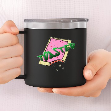 Discover Toaster's Midnight Snack 14oz Stainless Steel Tumblers