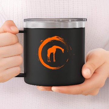 Discover Giraffe 14oz Stainless Steel Tumblers