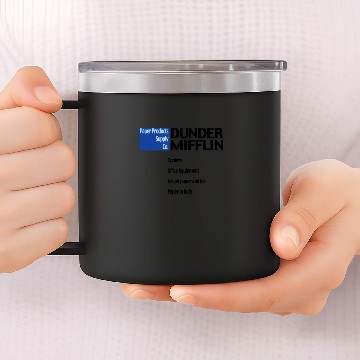 Discover Dunder Mifflin 14oz Stainless Steel Tumblers