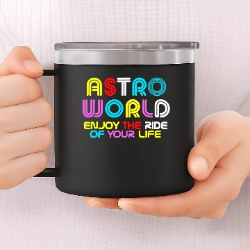 Discover Astro World 14oz Stainless Steel Tumblers