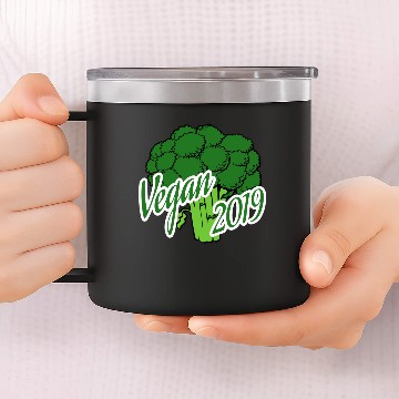 Discover Broccoli 14oz Stainless Steel Tumblers