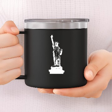 Discover Statue Of Liberty 14oz Stainless Steel Tumblers