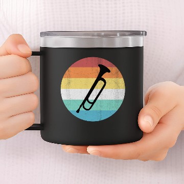 Discover Trumpet 14oz Stainless Steel Tumblers