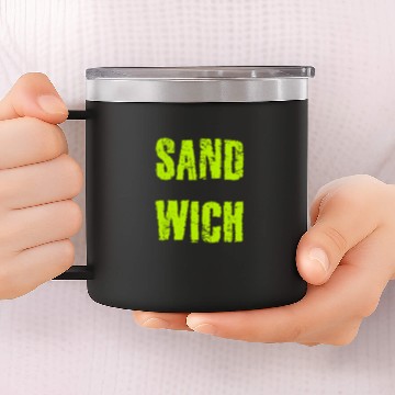 Discover Sandwich 14oz Stainless Steel Tumblers