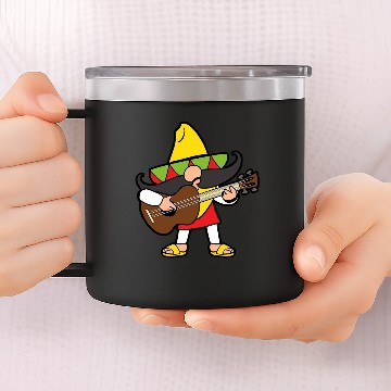 Discover Cinco De Mayo Mexican 14oz Stainless Steel Tumblers