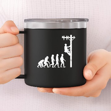 Discover Evolution Lineman 14oz Stainless Steel Tumblers
