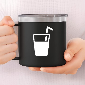 Discover Orange Juice 14oz Stainless Steel Tumblers