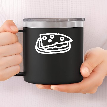 Discover A Toast Sandwich 14oz Stainless Steel Tumblers