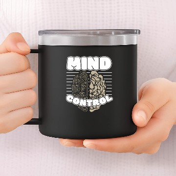 Discover Mind Control 14oz Stainless Steel Tumblers