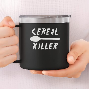 Discover Cereal Killer 14oz Stainless Steel Tumblers