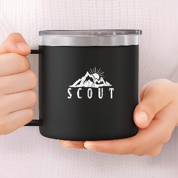 Discover boy scout - pathfinder 14oz Stainless Steel Tumblers