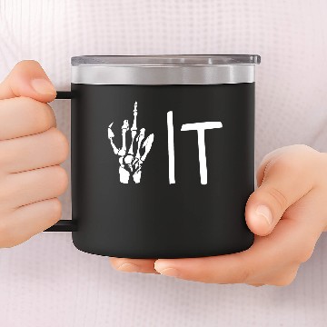 Discover Fuck it 14oz Stainless Steel Tumblers