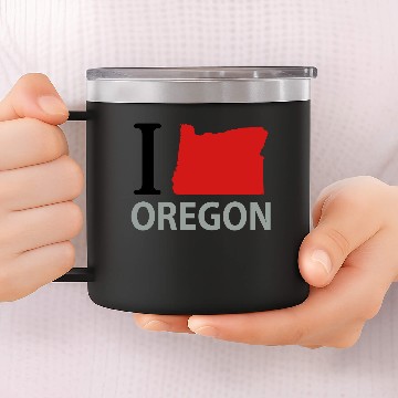 Discover I love Oregon 14oz Stainless Steel Tumblers