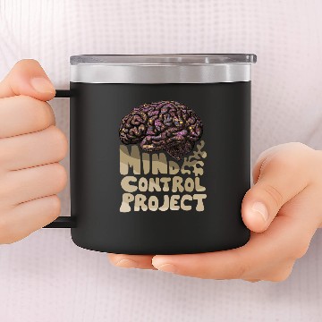 Discover Mind control project 14oz Stainless Steel Tumblers