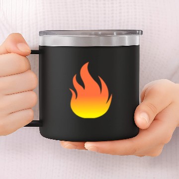 Discover Holy Ghost filled fire baptized 14oz Stainless Steel Tumblers