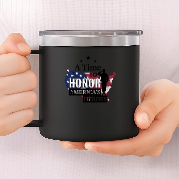 Discover Memorial Day Soldier Honor Heroe 2019 14oz Stainless Steel Tumblers