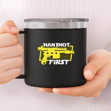 Discover Han Shot First 14oz Stainless Steel Tumblers