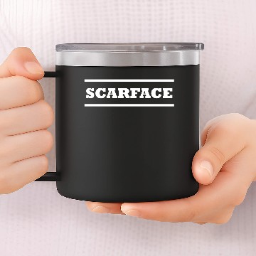 Discover SCARFACE 14oz Stainless Steel Tumblers