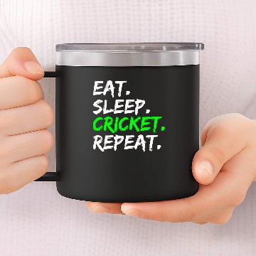 Discover Cricket 14oz Stainless Steel Tumblers