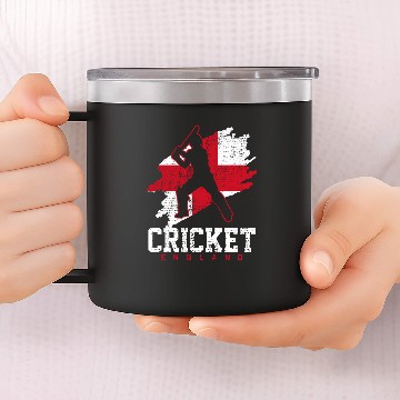 Discover Cricket 14oz Stainless Steel Tumblers