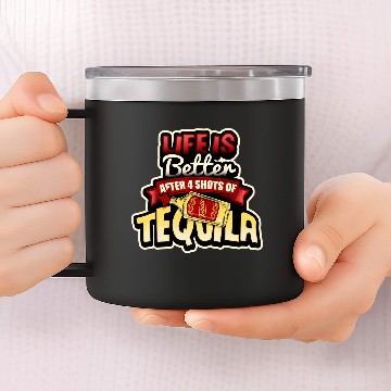 Discover Tequila 14oz Stainless Steel Tumblers