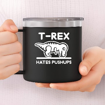 Discover trex hates push Postal Service 14oz Stainless Steel Tumblers