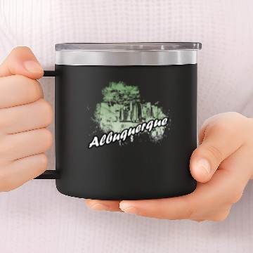 Discover Albuquerque 14oz Stainless Steel Tumblers