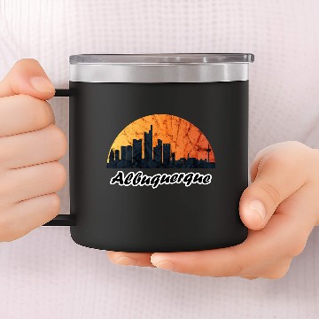 Discover Albuquerque 14oz Stainless Steel Tumblers