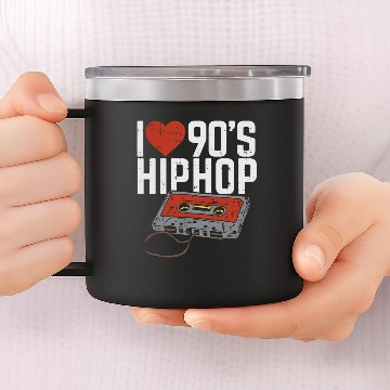 Discover 90s nostalgia 14oz Stainless Steel Tumblers