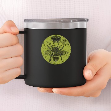 Discover Queen Bee 14oz Stainless Steel Tumblers