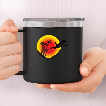 Discover supersonic transport aircraft 14oz Stainless Steel Tumblers