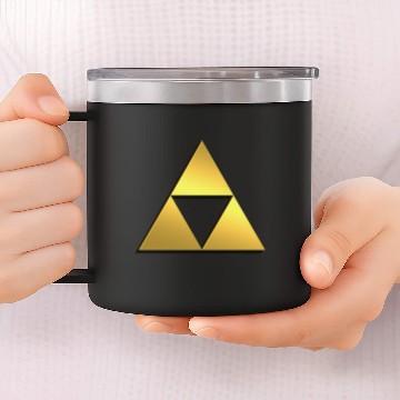 Discover Triforce 14oz Stainless Steel Tumblers