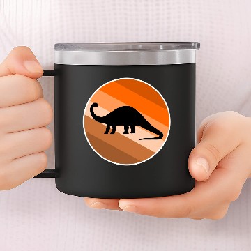 Discover Brontosaurus 14oz Stainless Steel Tumblers