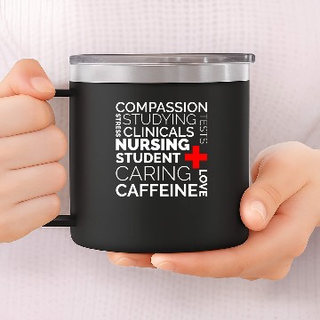 Discover Nursing Student 14oz Stainless Steel Tumblers