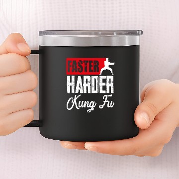 Discover Kung Fu 14oz Stainless Steel Tumblers