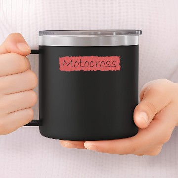 Discover Motocross 14oz Stainless Steel Tumblers