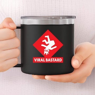 Discover Viral Bastard Supreme Daredevil 14oz Stainless Steel Tumblers