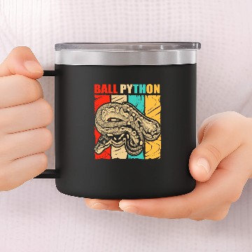 Discover Ball Python Snake Reptile Boa Constrictor Venom 14oz Stainless Steel Tumblers