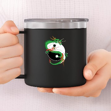 Discover Chinese Dragon - Ying Yang 14oz Stainless Steel Tumblers