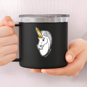 Discover Washington DC Unicorn 14oz Stainless Steel Tumblers