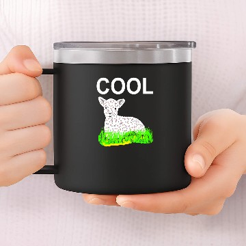 Discover Lamb Design 14oz Stainless Steel Tumblers