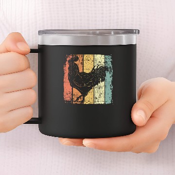 Discover Farmer Cock 14oz Stainless Steel Tumblers