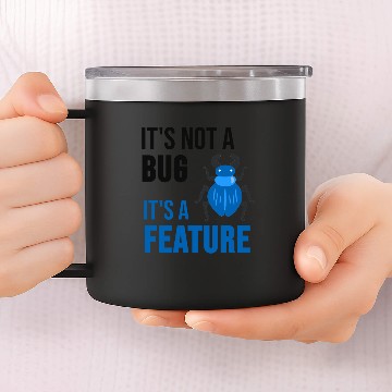 Discover Its not Programmer Computer Science Code Html Gift 14oz Stainless Steel Tumblers